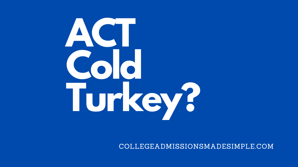 ACT Cold Turkey?