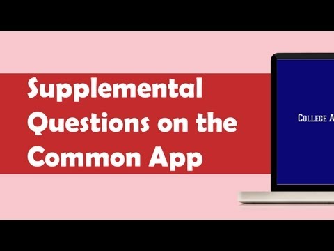 Common app essay questions 2012 13